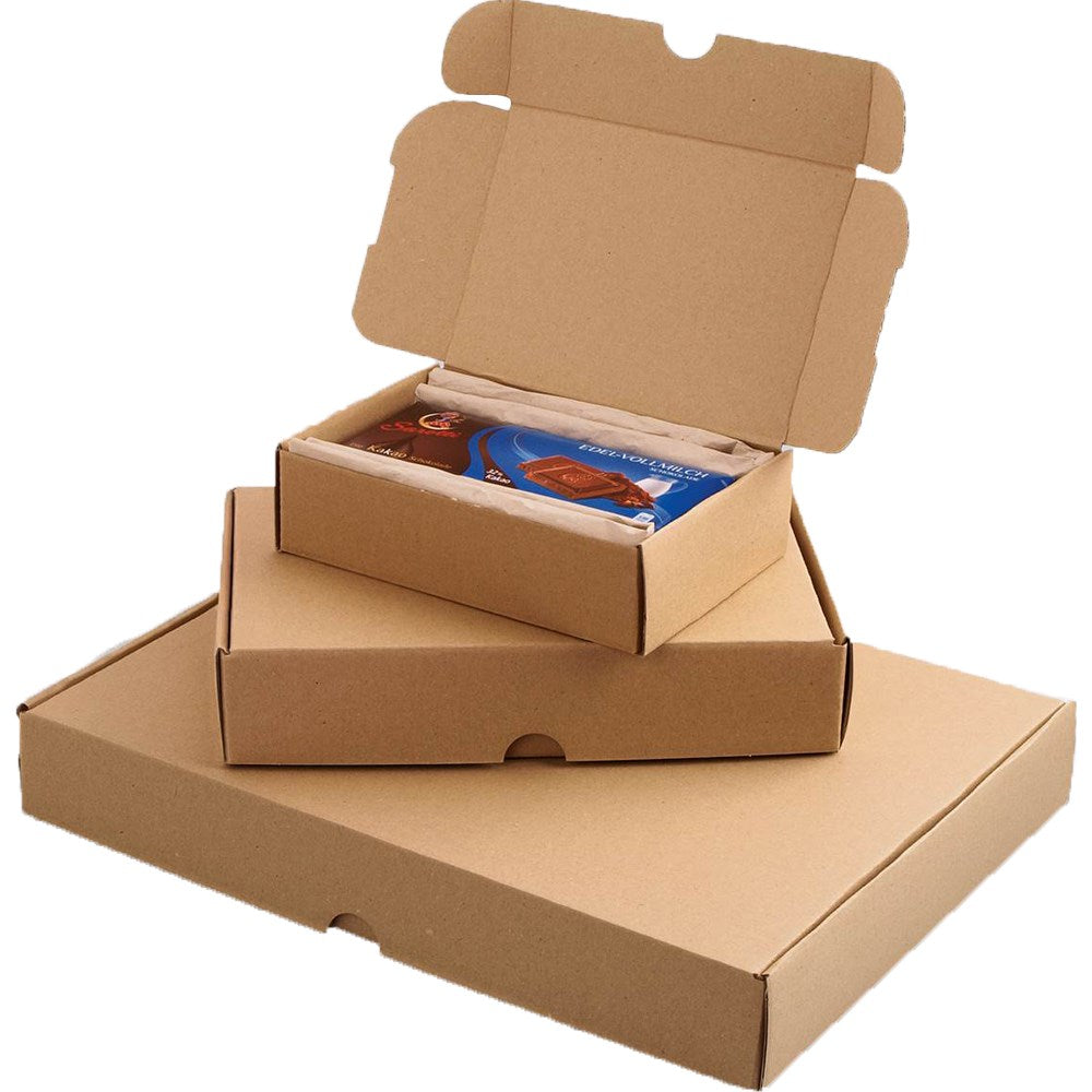 Maxibriefkarton 1, braun, 160 x 113 x 42 mm
