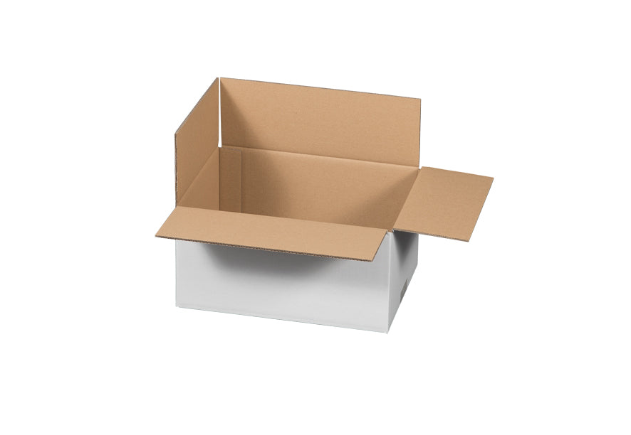 Verpackungs- und Versandkarton 2-wellig weiß DIN A4 304 x 217 x 150 mm