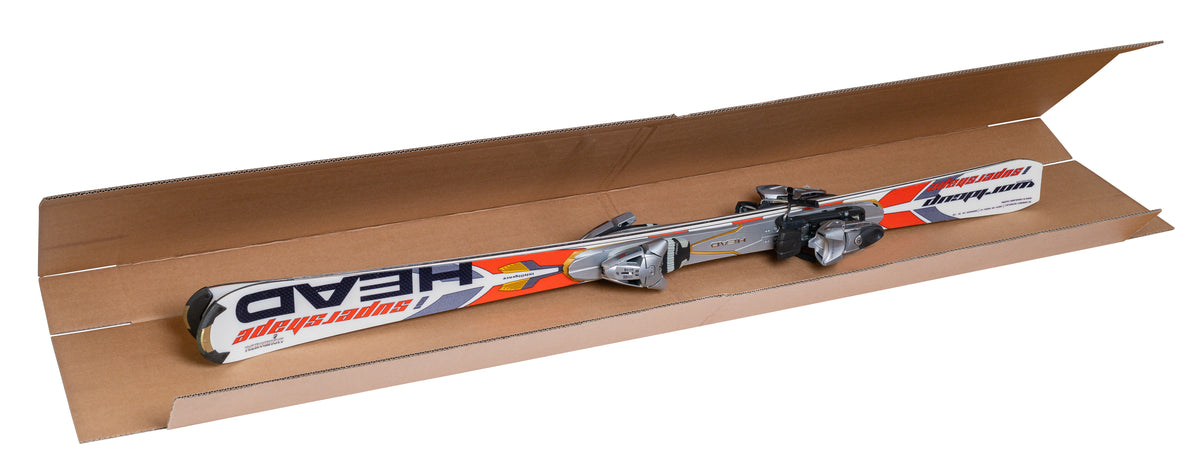 Skikarton 290 x 125 x 1714 mm, braun