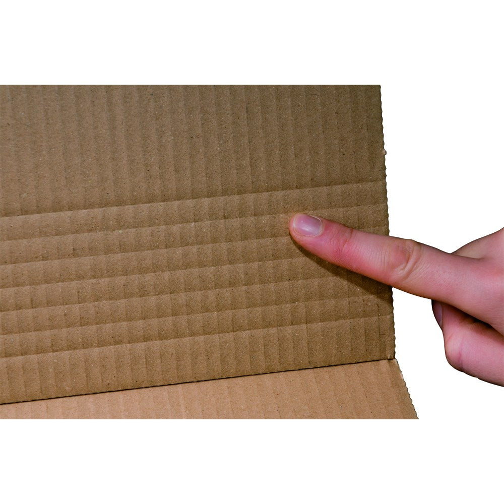 Universalverpackung B4 mit Haftklebung und Aufreißfaden, braun, variable Füllhöhe