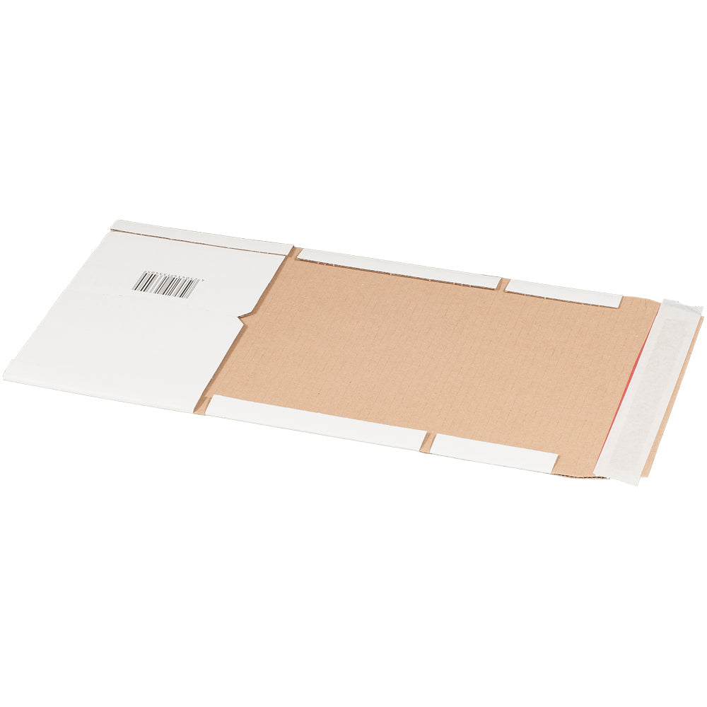 Universalverpackung A4 mit Haftklebung und Aufreißfaden, 300 x 220 x 80 mm