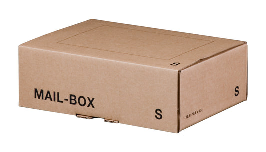 Mail-Box S 249 x 175 x 79 mm braun, wiederverschließbar