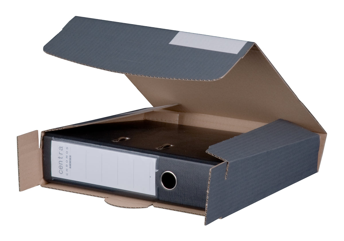 Ordnerversandbox 50-80A anthrazit 320 x 288 x 50-80 mm