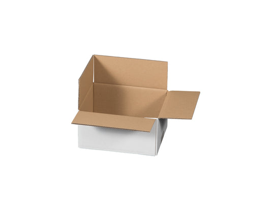 Versandkarton weiß 217 x 172 x 110 mm, 1-wellig