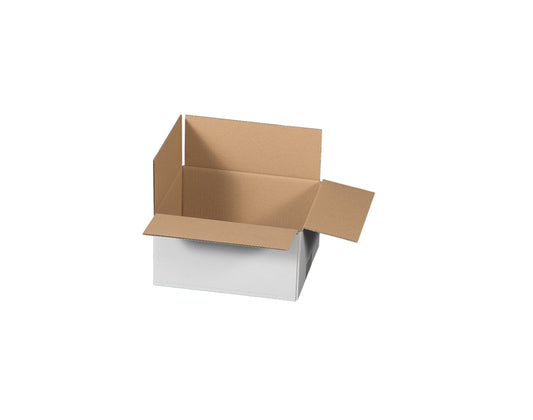 2-welliger Verpackungs- und Versandkarton A5+ weiß 217 x 172 x 110 mm