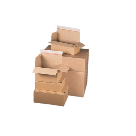 Verpackungs- und Versandkarton 1-wellig braun 400 x 300 x 100 mm