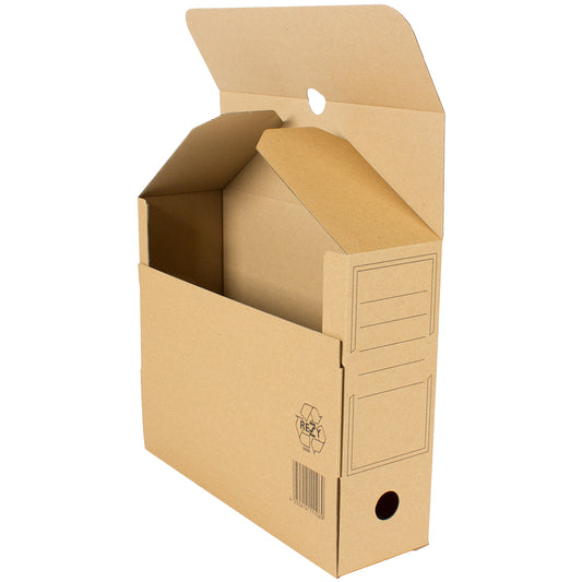 Archiv-Ablagebox 100 Select 319 x 94 x 257 mm braun