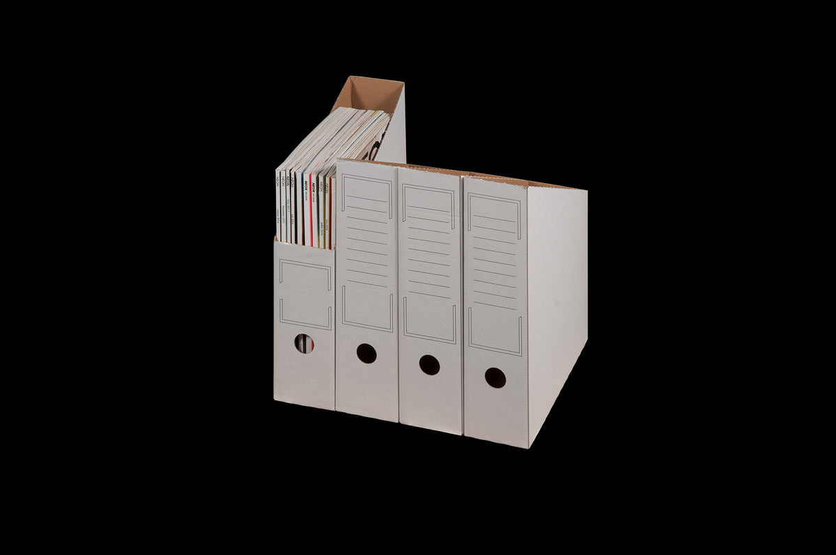 Archiv-Stehsammler Bianco 260 x 75 x 515 mm weiß