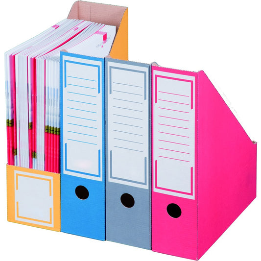 SBP-ARCHIV-STEHSAMMLER, 257x97x317mm, gelb, passt auch für A4 Überformate, VE 20 Stück