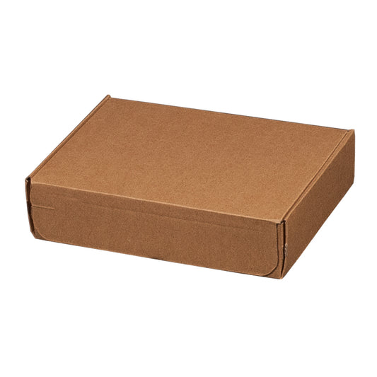Modulbox Versandkarton 192 x 155 x 43 mm, braun, mit Selbstklebeverschluss und Aufreißfaden