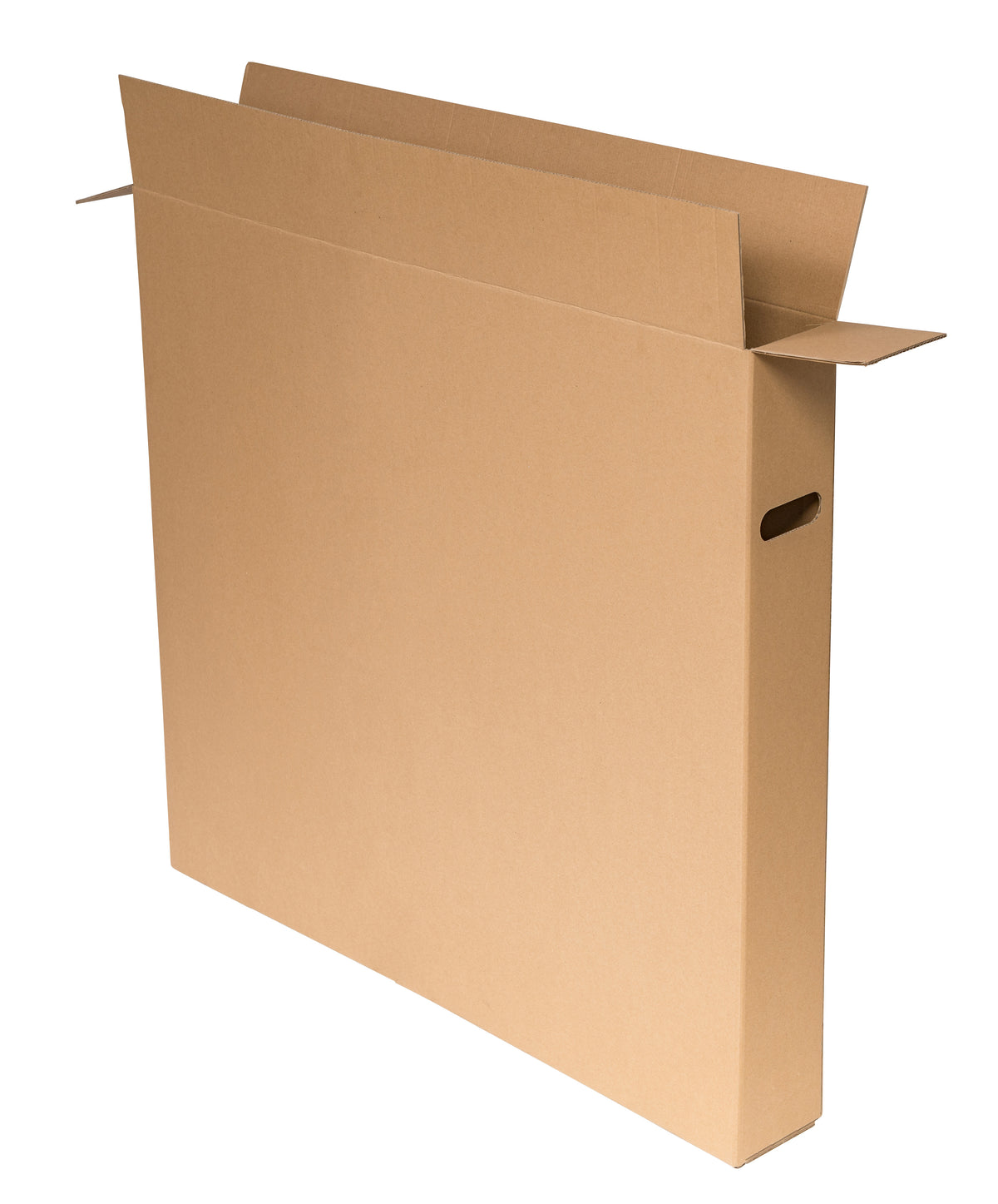 Bilderkarton 900 x 120 x 800 mm braun mit Handgriffausstanzung