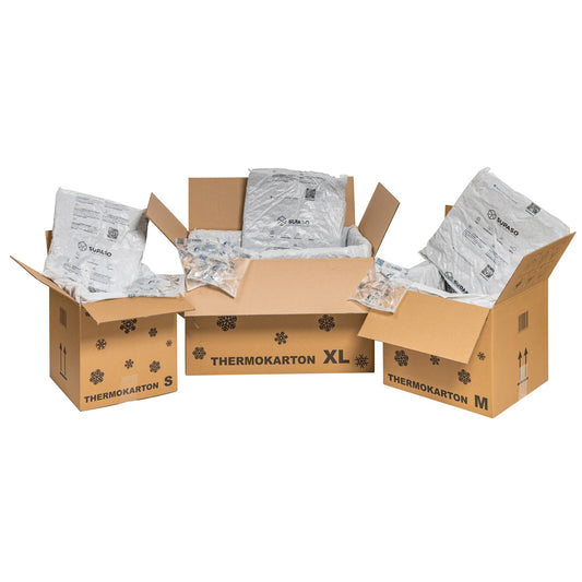 Automatikbodenkarton 380 x 260 x 150 mm braun mit Selbstklebeverschluss und Aufreißfaden