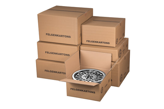 Felgenversandkarton 15 Zoll 420 x 420 x 215 mm