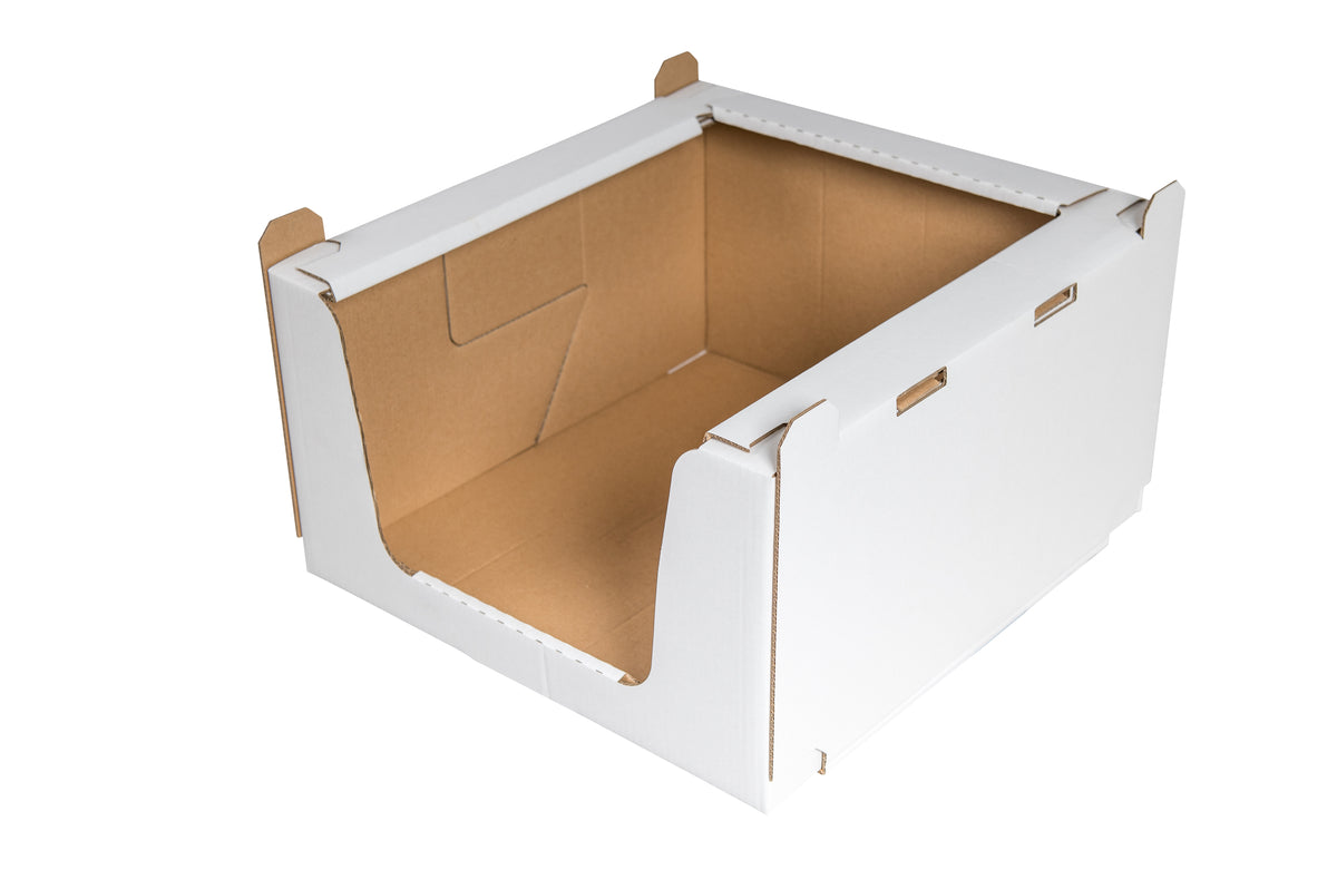 Stapelbehälter aus Wellpappe - Größe XL - 780 x 580 x 360mm