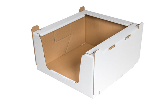 Stapelbehälter aus Wellpappe - Größe XL - 780 x 580 x 360mm