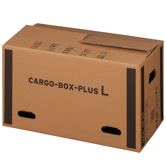 CargoBox Plus L Umzugskarton 64 x 34 x 36 cm, 2-wellig