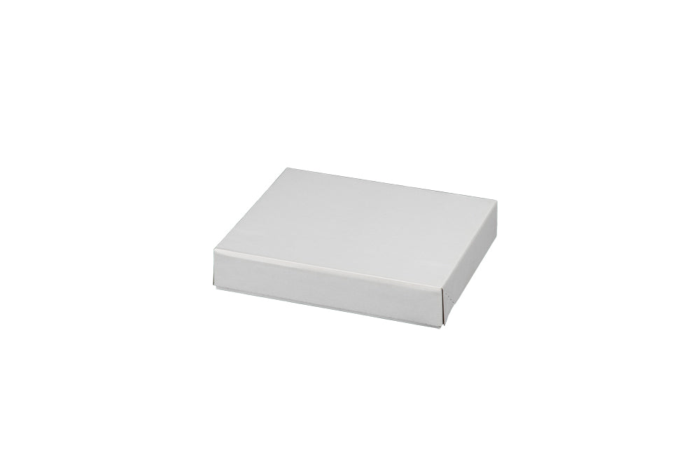 E-Commerce Faltbodenschachtel Klein 400 x 300 x 80 mm, weiß, wiederverschließbar