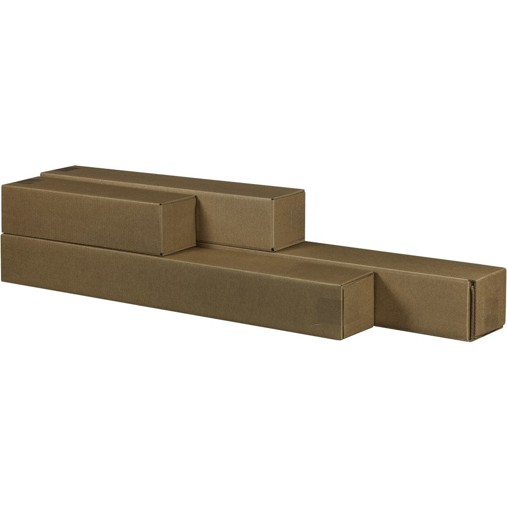Quadratische Versandhülse teleskopierbar bis 1850 mm, 870 x 105 x 105 mm