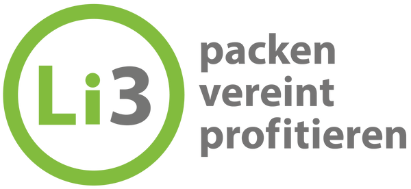 Li-3 GmbH Logo – packen vereint profitieren